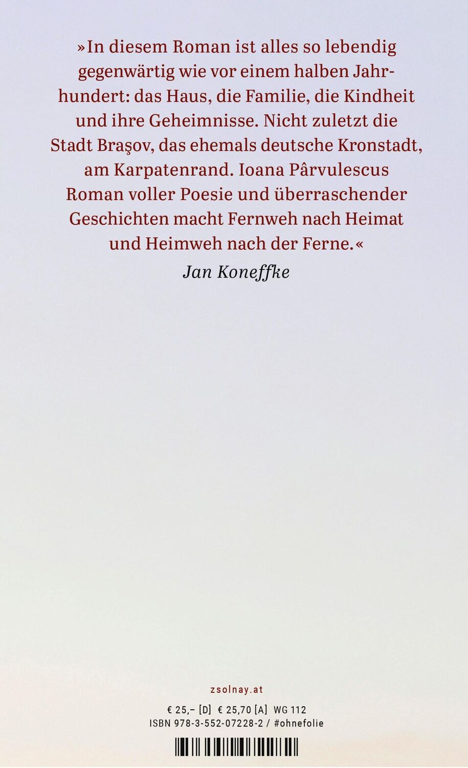 Bild: 9783552072282 | Wo die Hunde in drei Sprachen bellen | Roman | Ioana Parvulescu | Buch