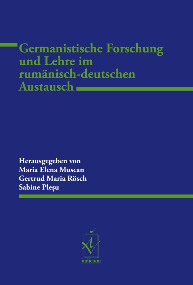 Cover: 9783862054633 | Germanistische Forschung und Lehre im rumänisch-deutschen Austausch