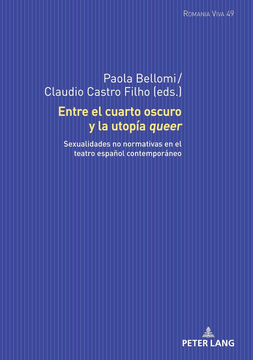 Cover: 9783631893234 | Entre el cuarto oscuro y la utopía queer | Filho (u. a.) | Buch | 2023