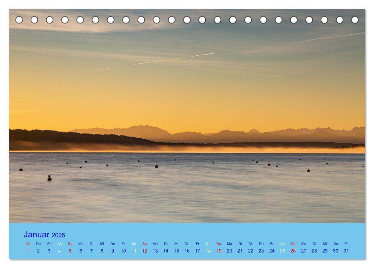 Bild: 9783435033904 | Ammersee-Ansichten (Tischkalender 2025 DIN A5 quer), CALVENDO...