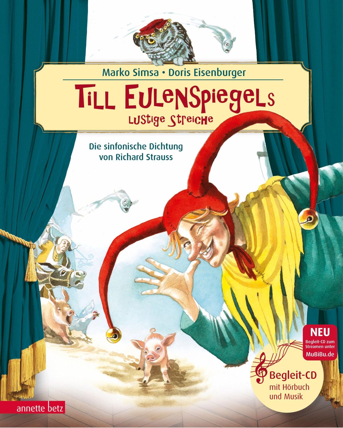 Cover: 9783219114829 | Till Eulenspiegels lustige Streiche mit CD | Marko Simsa | Buch | 2011