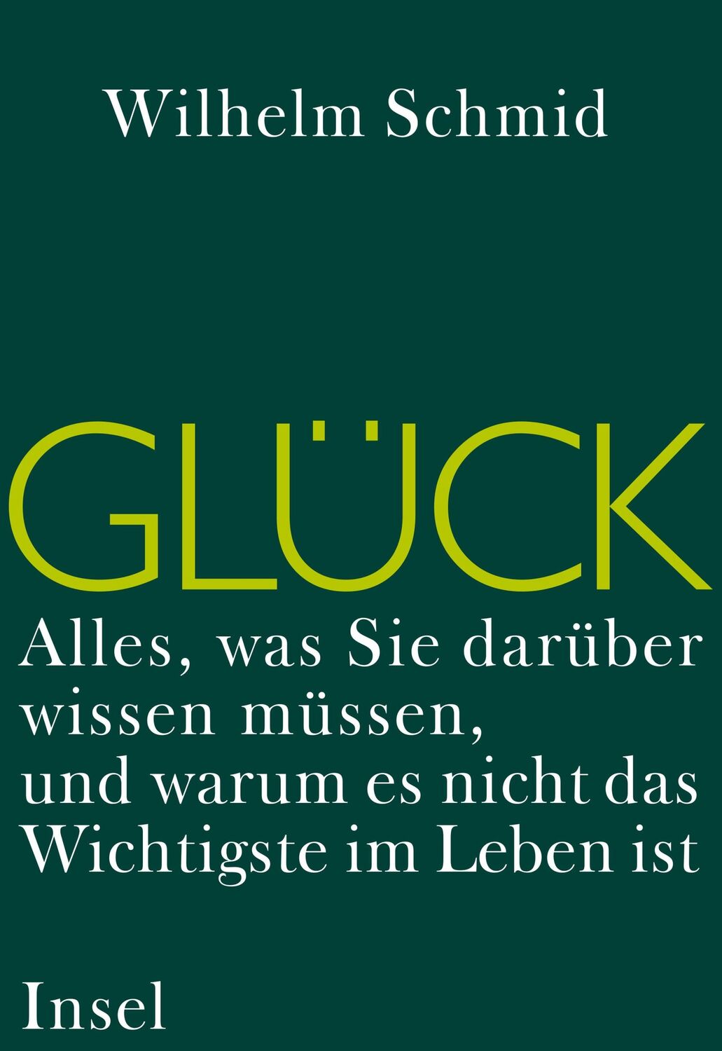 Cover: 9783458173731 | Glück | Wilhelm Schmid | Buch | 80 S. | Deutsch | 2007