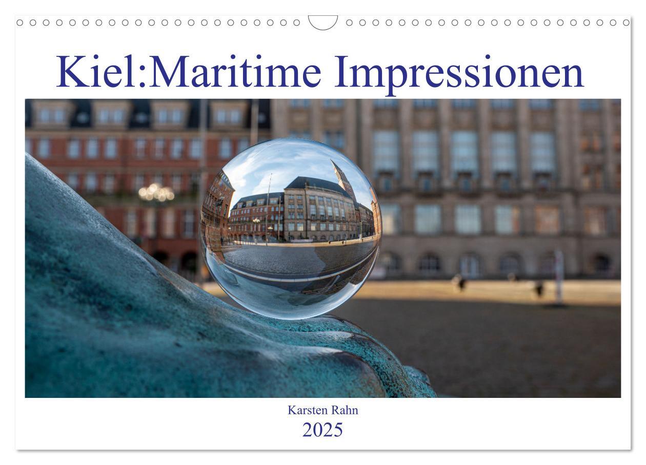 Cover: 9783435036554 | Kiel: Maritime Impressionen (Wandkalender 2025 DIN A3 quer),...