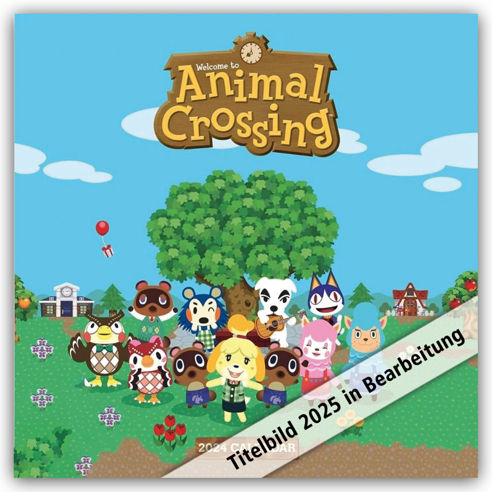 Cover: 9781835270547 | Nintendo - Animal Crossing 2025 - Wandkalender | Danilo Promotion Ltd