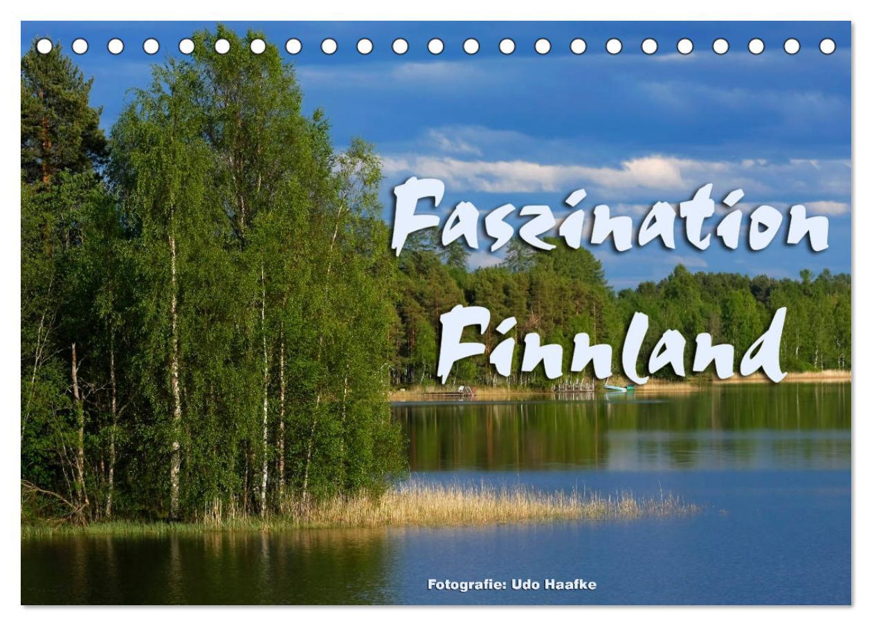 Cover: 9783435425488 | Faszination Finnland (Tischkalender 2025 DIN A5 quer), CALVENDO...