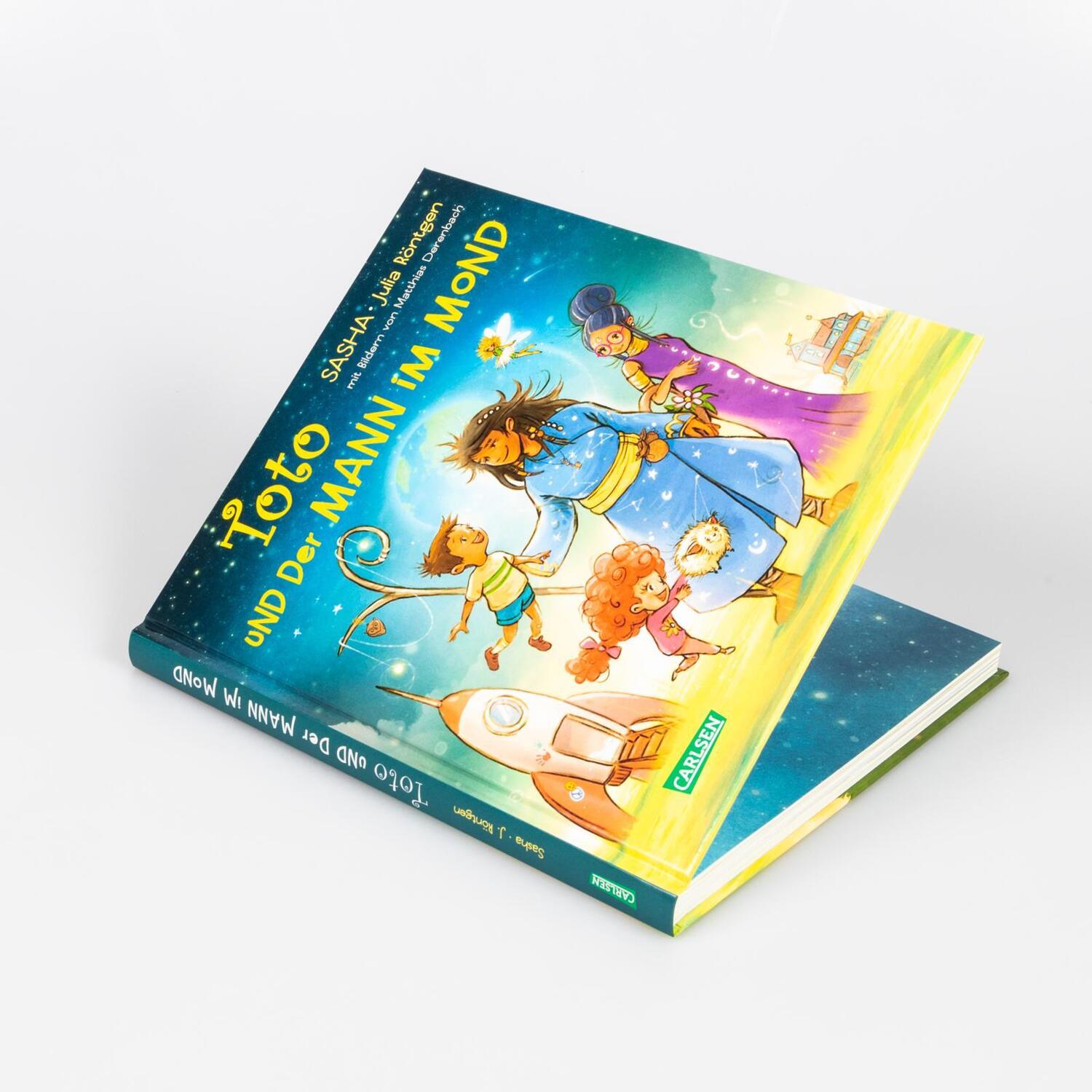 Bild: 9783551522443 | Toto und der Mann im Mond | Sasha (u. a.) | Buch | 128 S. | Deutsch