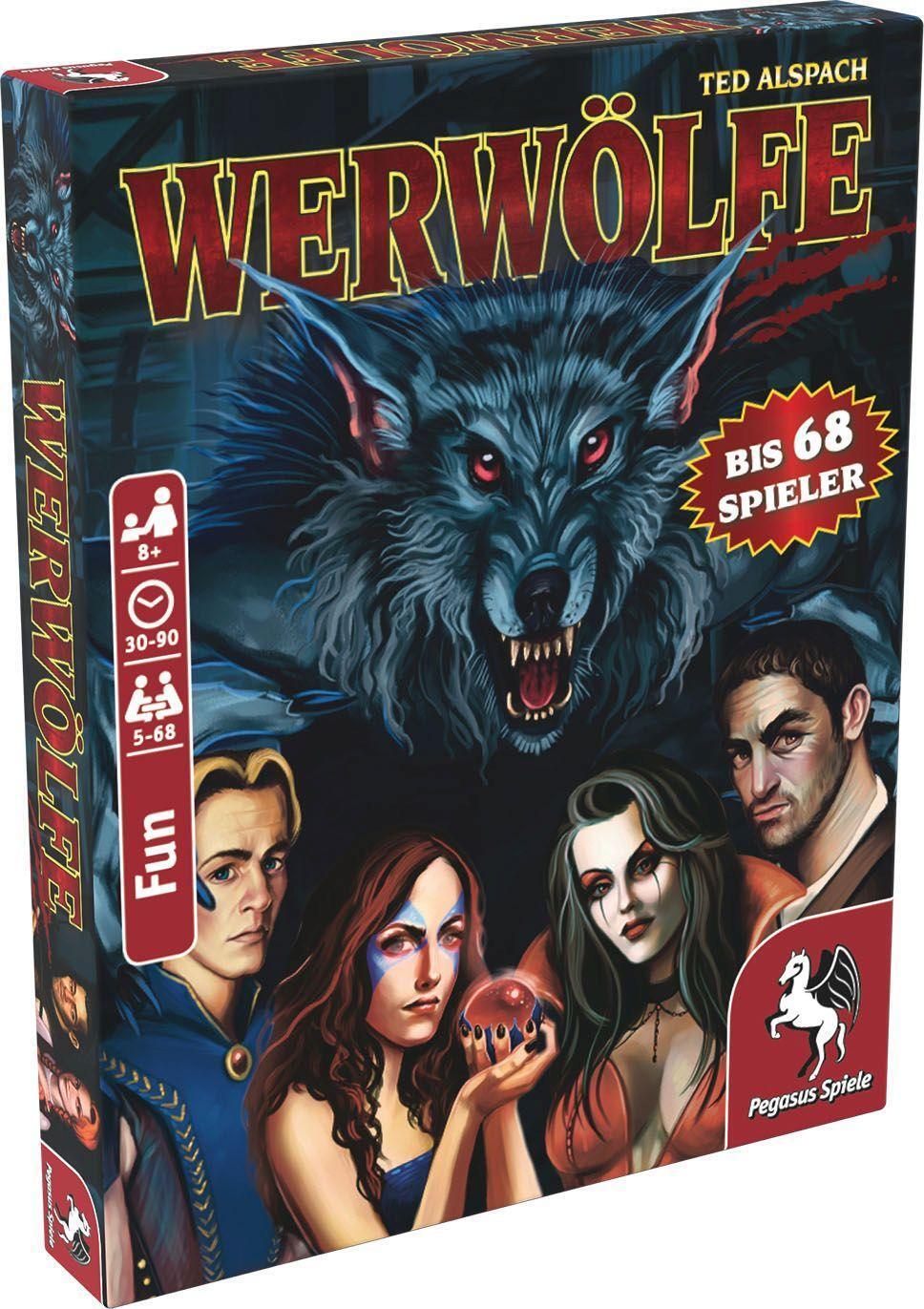 Cover: 4250231703287 | Werwölfe | Ted Alspach | Spiel | Deutsch | 2009 | Pegasus