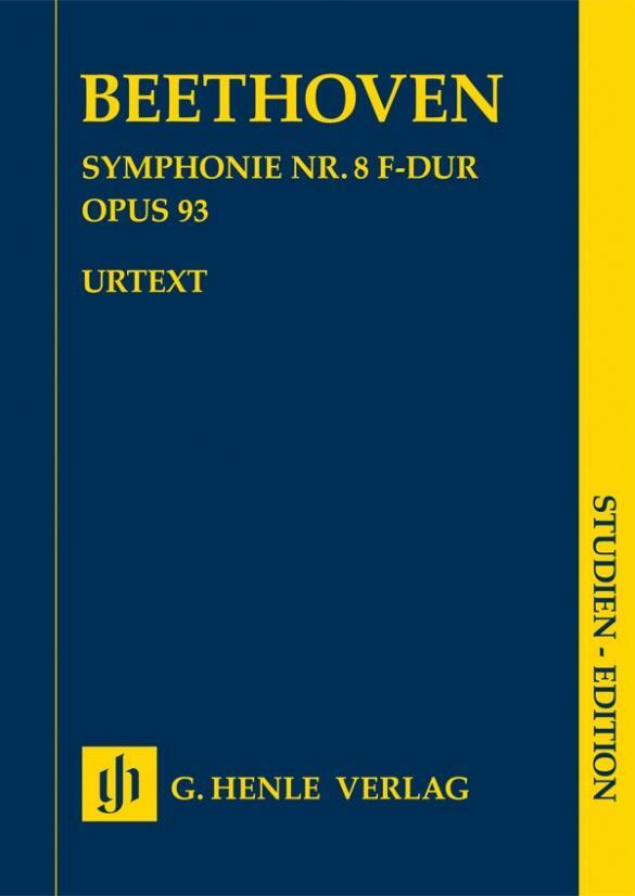 Cover: 9790201898186 | Symphony No. 8 in F major Op. 93 | Ludwig van Beethoven | Taschenbuch