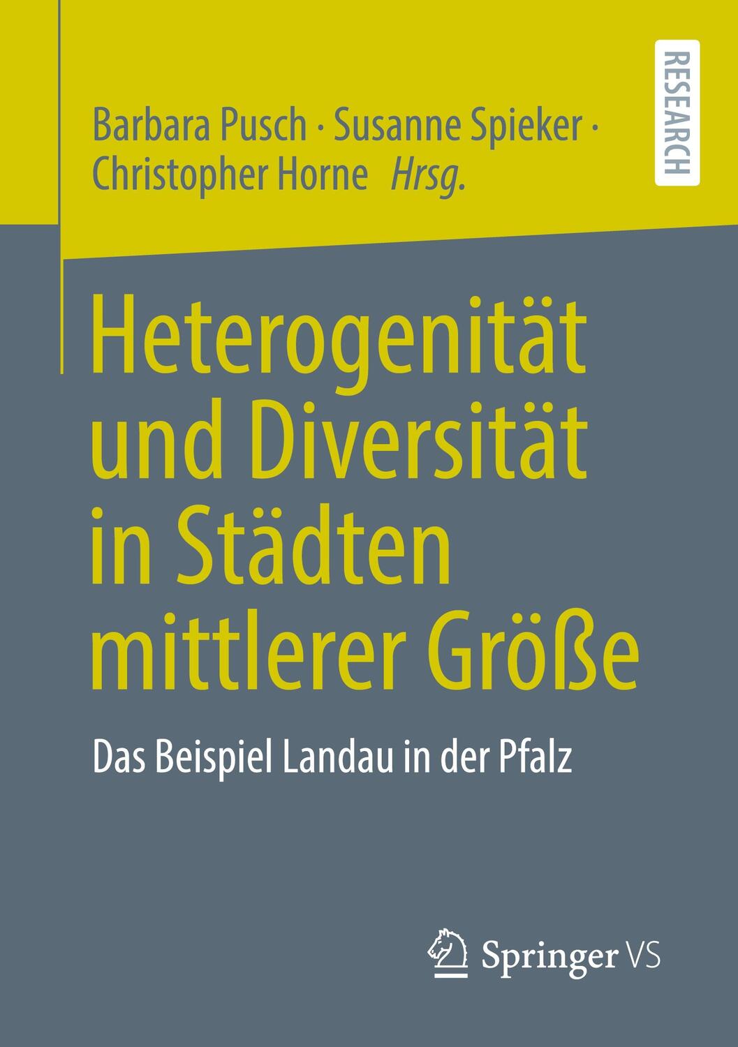 Cover: 9783658390754 | Heterogenität und Diversität in Städten mittlerer Größe | Taschenbuch