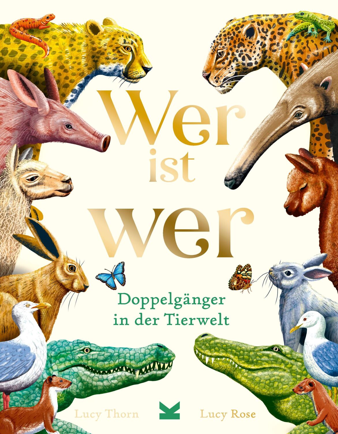 Cover: 9783962443931 | Wer ist wer? | Doppelgänger in der Tierwelt | Lucy Thorn | Taschenbuch