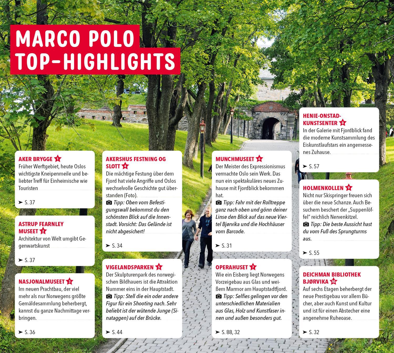 Bild: 9783829729932 | MARCO POLO Reiseführer Oslo | Julia Fellinger (u. a.) | Taschenbuch