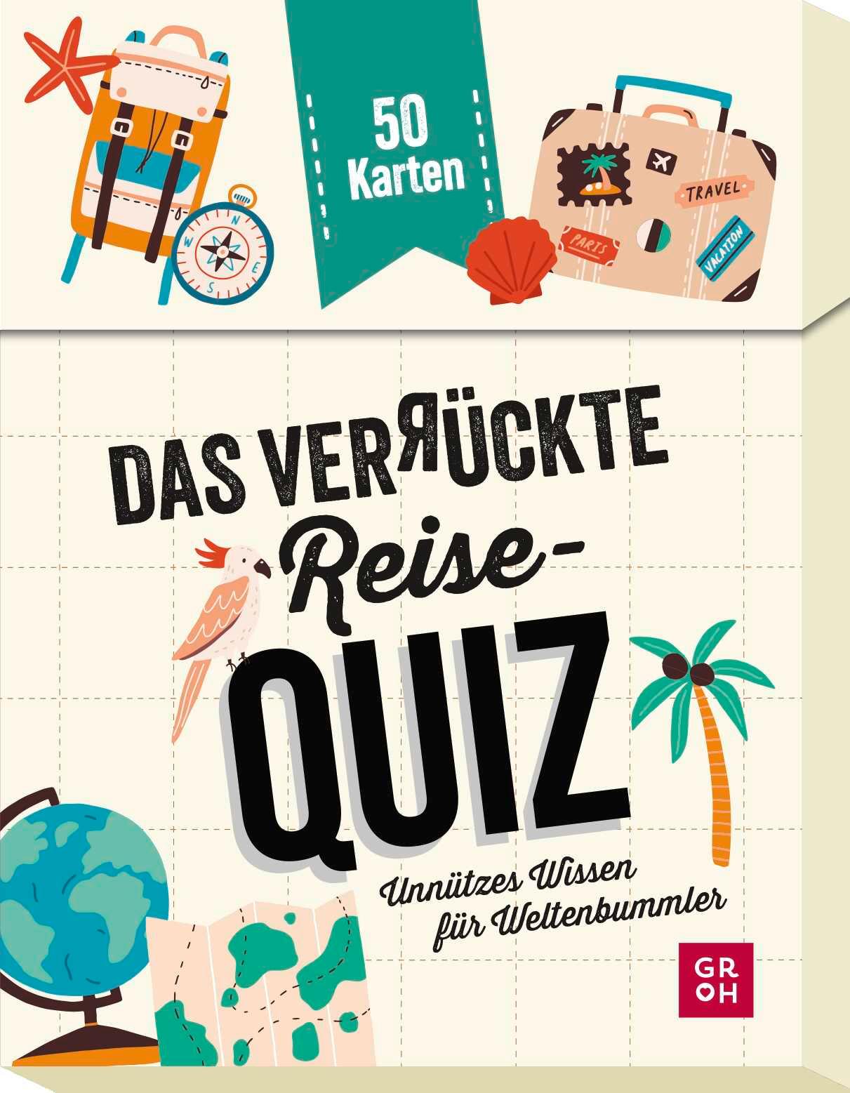 Cover: 4036442013762 | Das verrückte Reise-Quiz | Norbert Golluch | Spiel | Schachtel | 51 S.