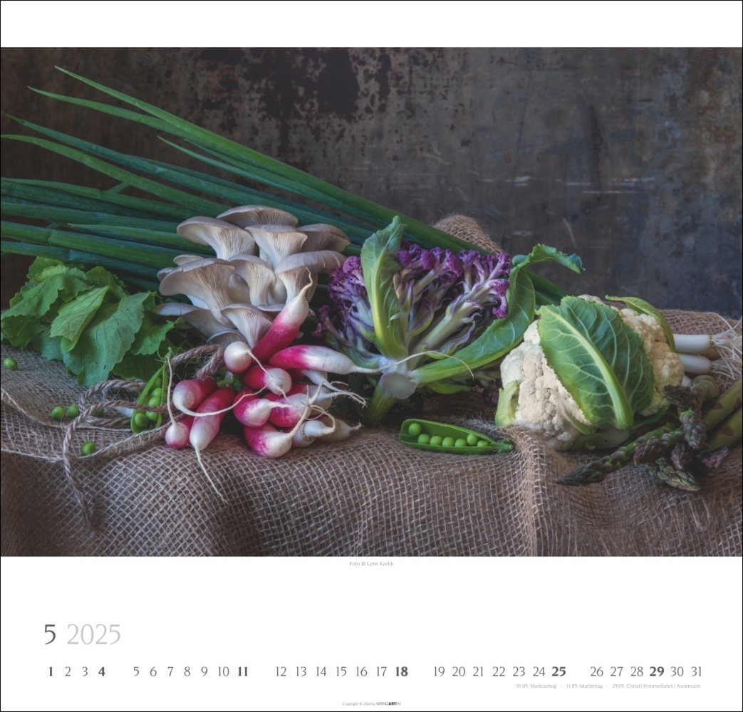 Bild: 9783839901250 | Food Stills - Lynn Karlin Kalender 2025 | Lynn Karlin | Kalender