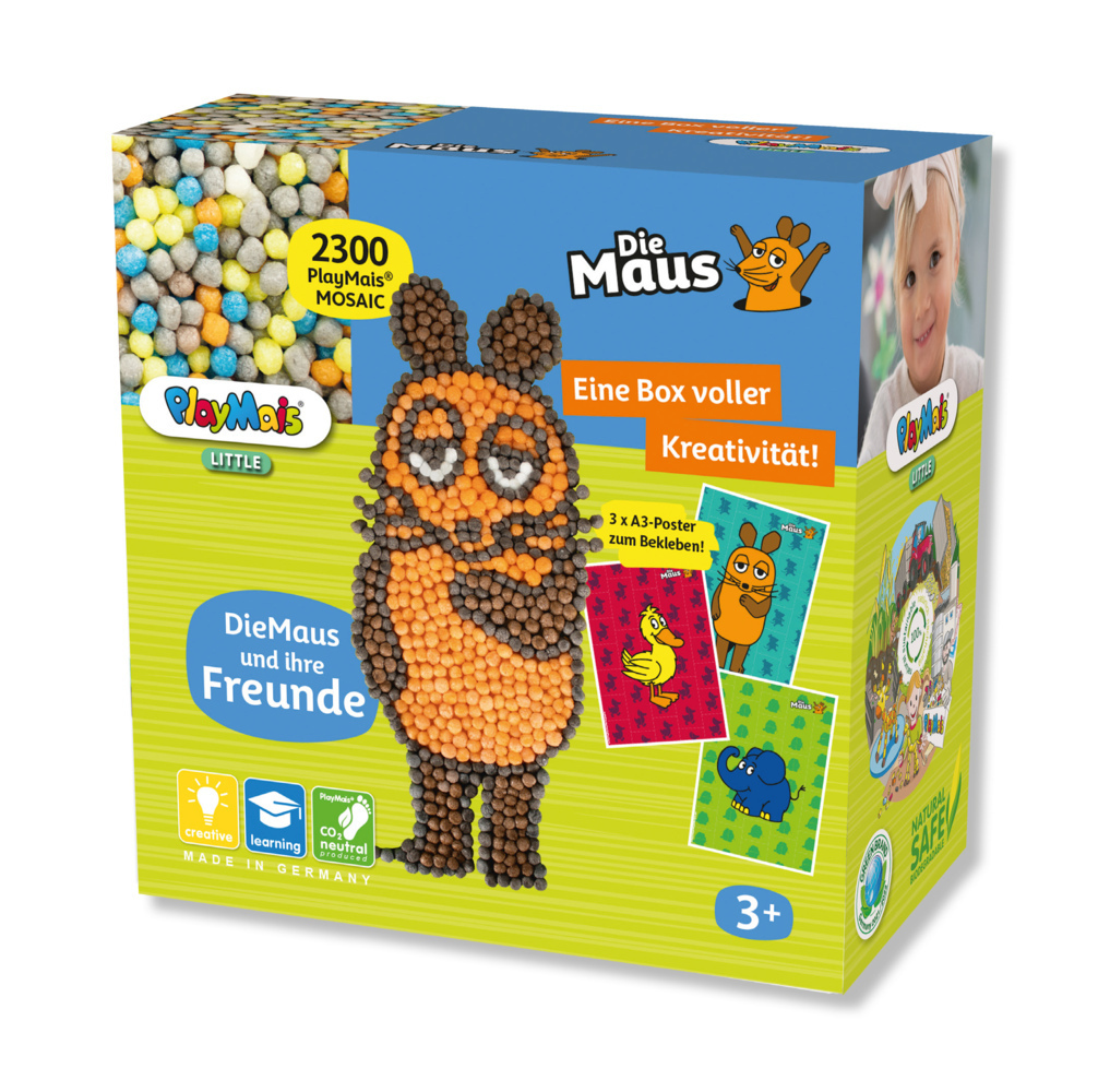 Cover: 4041077011434 | PlayMais® MOSAIC LITTLE DIE MAUS | Stück | In Karton | Deutsch | 2022