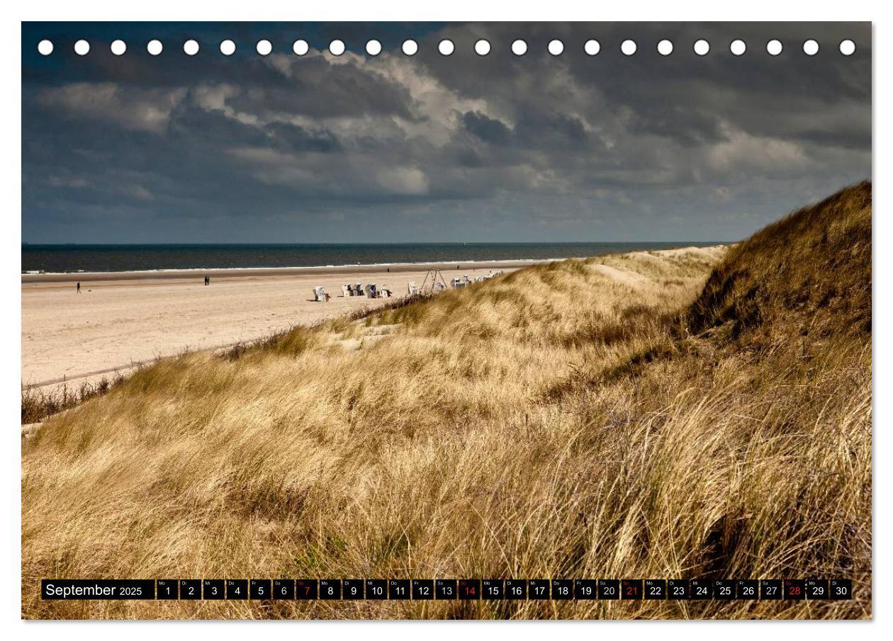 Bild: 9783435609192 | Insel Spiekeroog (Tischkalender 2025 DIN A5 quer), CALVENDO...