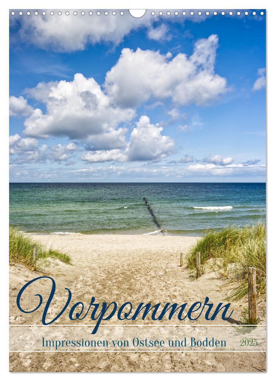 Cover: 9783435856268 | Vorpommern, Impressionen von Ostsee und Bodden (Wandkalender 2025...