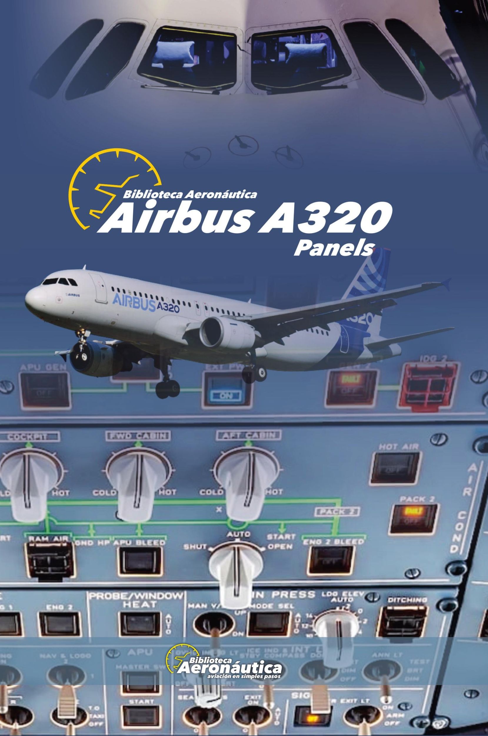 Cover: 9798227856487 | Airbus A320 Panels | Biblioteca Aeronáutica | Taschenbuch | Englisch