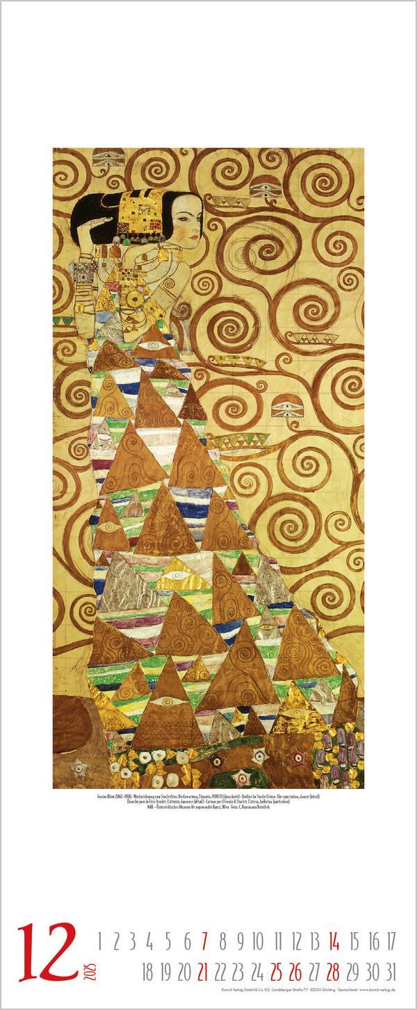 Bild: 9783731875611 | Gustav Klimt 2025 | Verlag Korsch | Kalender | Spiralbindung | 14 S.