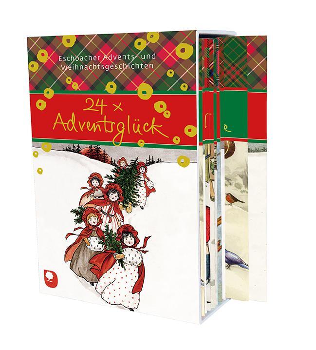 Cover: 9783987000980 | 24 x Adventsglück | Eschbacher Advents- und Weihnachtsgeschichten