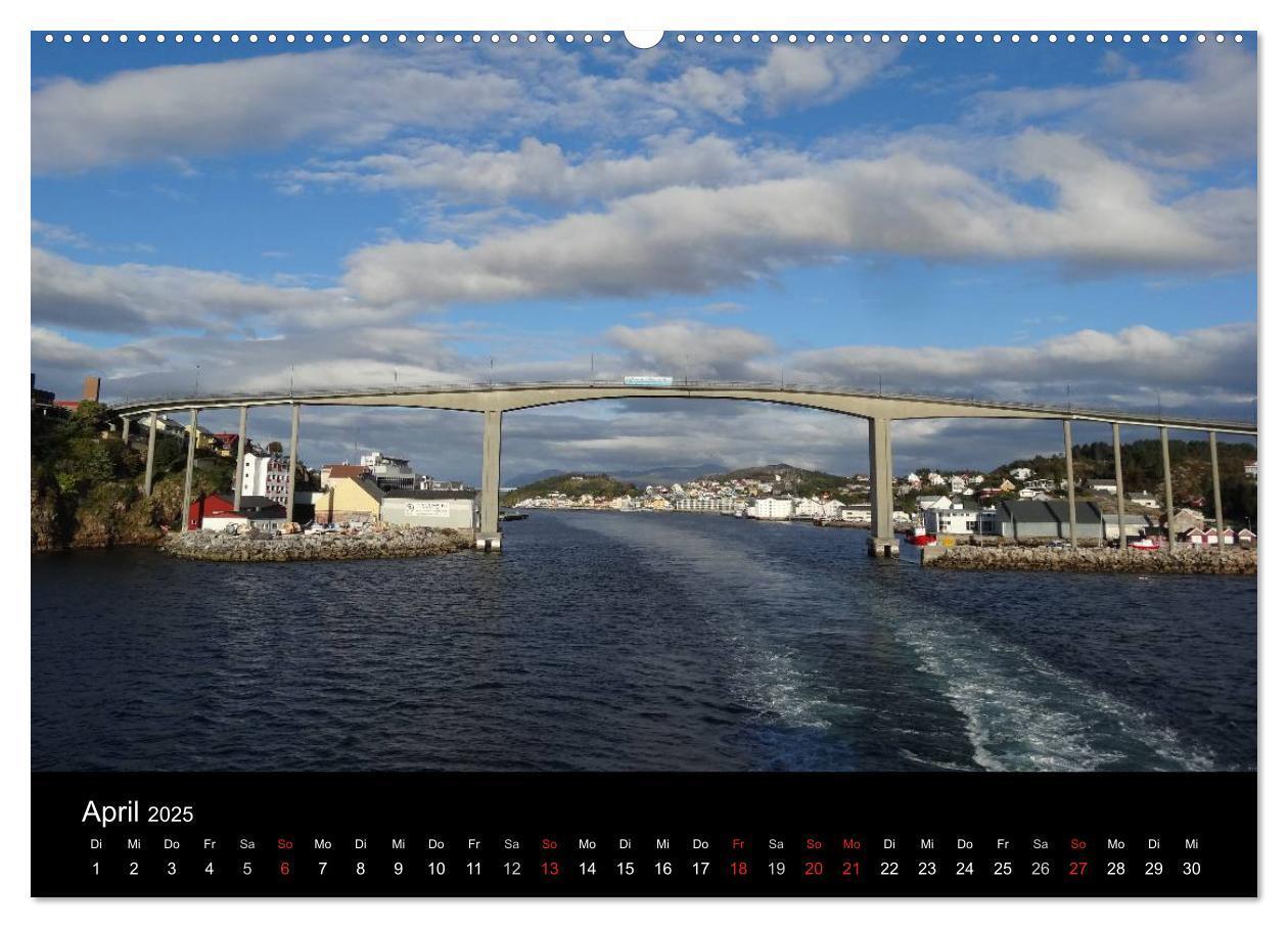 Bild: 9783435776504 | Impressionen von Norwegen entlang der Hurtigruten (Wandkalender...