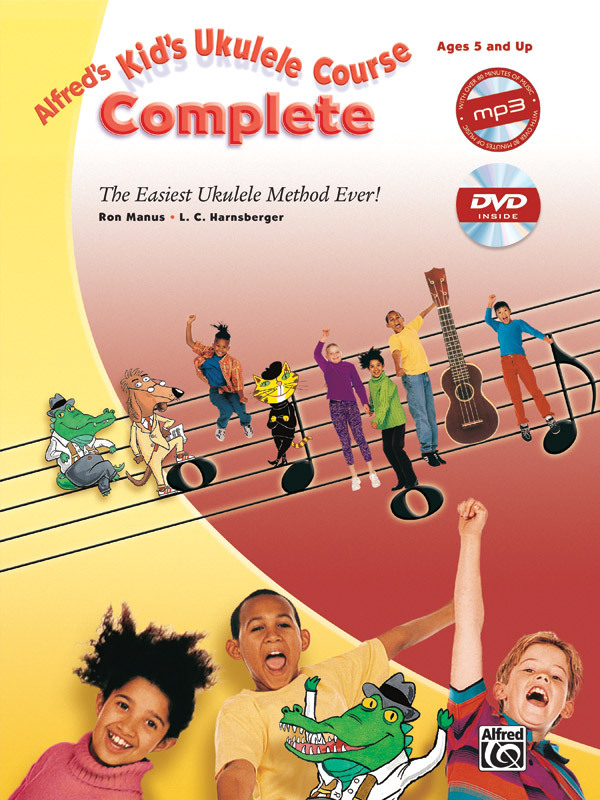 Cover: 38081452319 | Alfred's Kid's Ukulele Course Complete | Ron Manus_L.C. Harnsberger