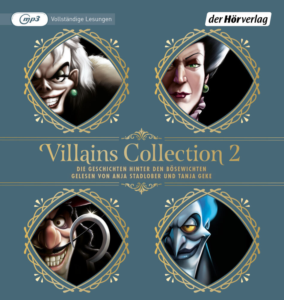 Bild: 9783844550146 | Villains Collection 2, 4 Audio-CD, 4 MP3 | Serena Valentino | Audio-CD