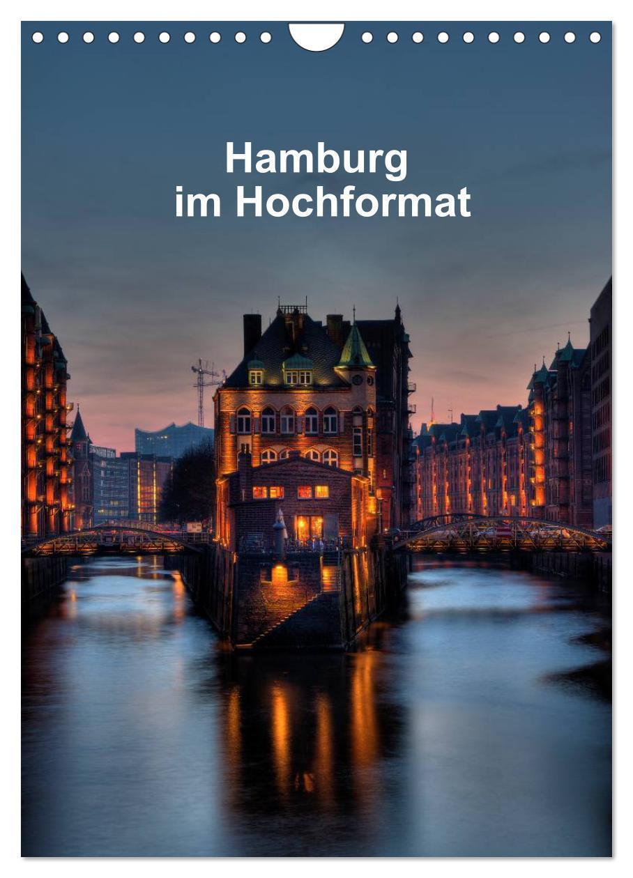 Cover: 9783457054291 | Hamburg im Hochformat (Wandkalender 2025 DIN A4 hoch), CALVENDO...