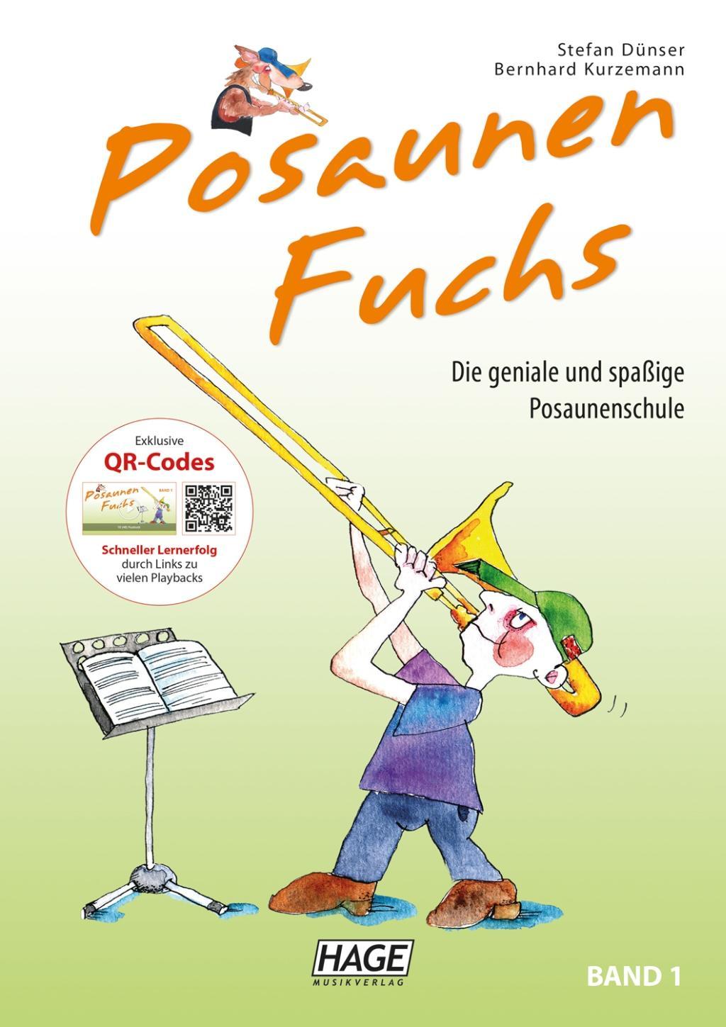 Cover: 9783866260818 | Posaunen Fuchs Band 1 mit QR-Code | Stefan Dünser (u. a.) | Buch