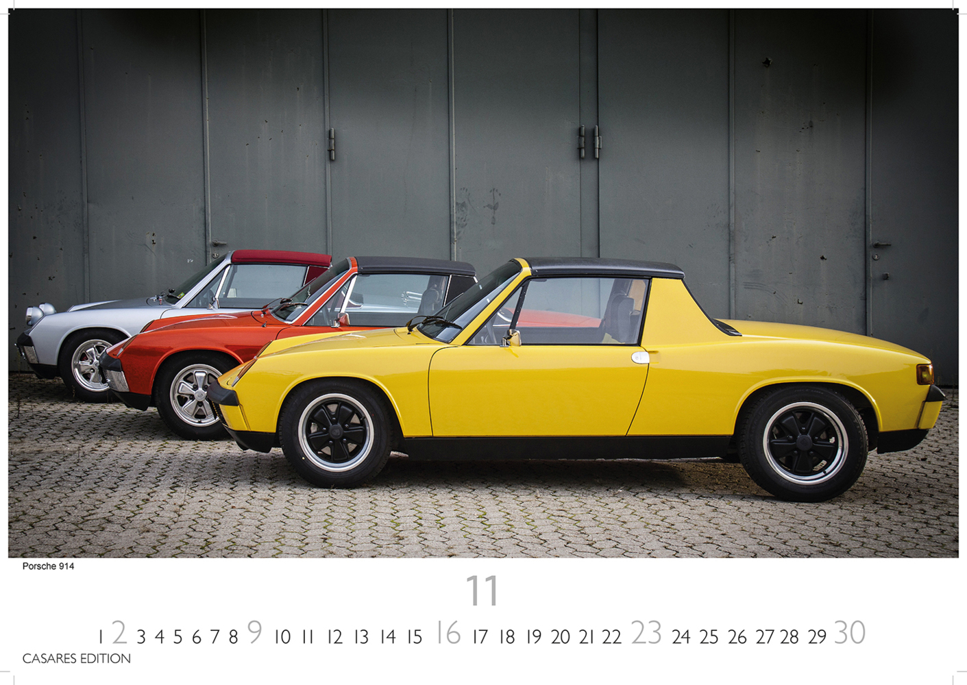 Bild: 9781835241028 | Porsche Classic Cars 2025 L 35x50cm | Kalender | 14 S. | Deutsch