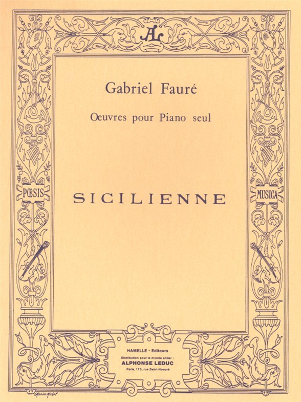 Cover: 9790230791731 | Sicilienne Op.78 | Alphonse Leduc | EAN 9790230791731