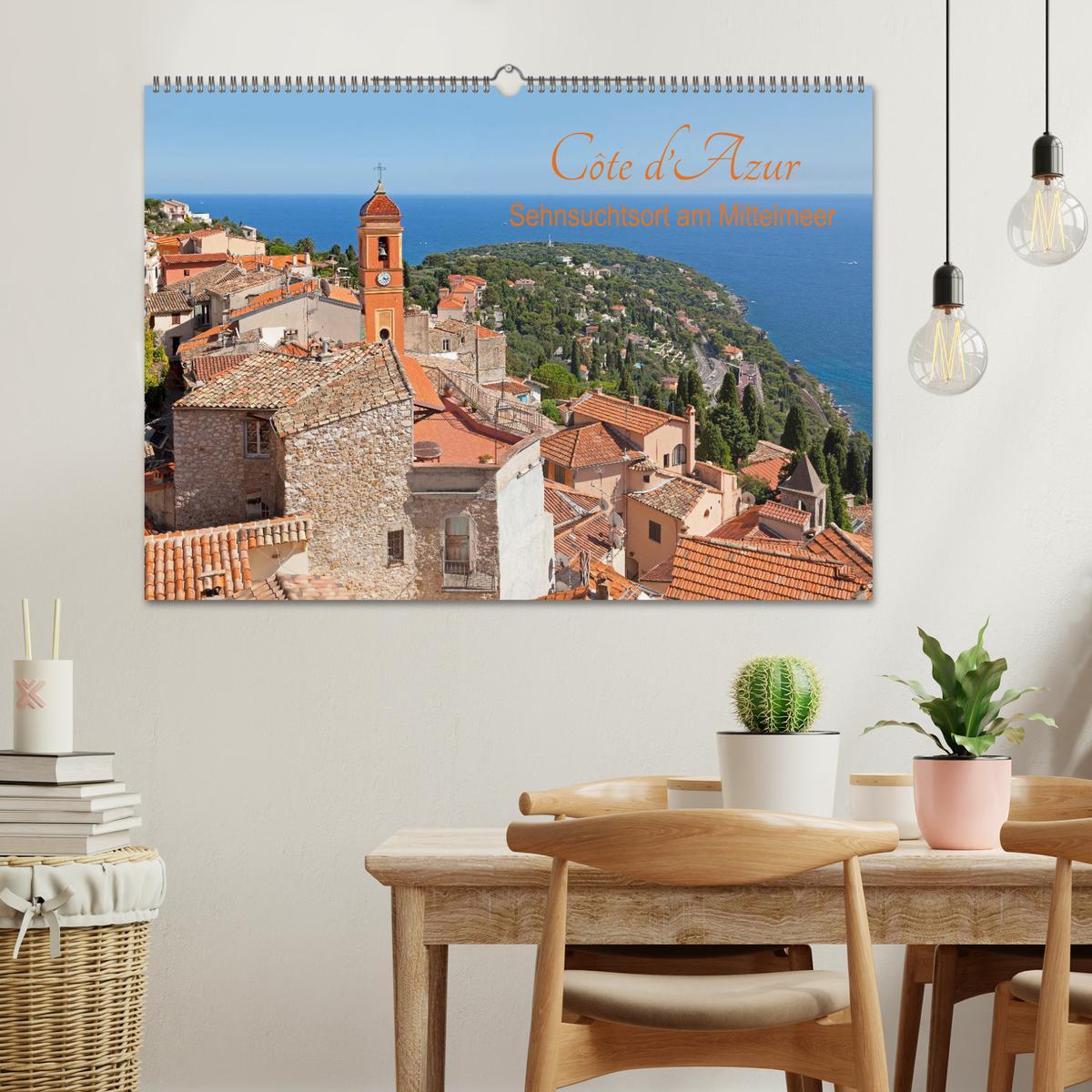 Bild: 9783435035496 | Côte d¿Azur - Sehnsuchtsort am Mittelmeer (Wandkalender 2025 DIN A2...