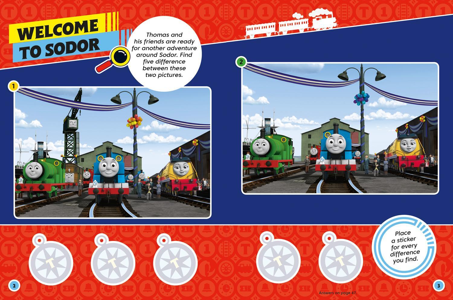 Bild: 9781405296557 | Thomas &amp; Friends: 1001 Stickers | Thomas &amp; Friends | Taschenbuch