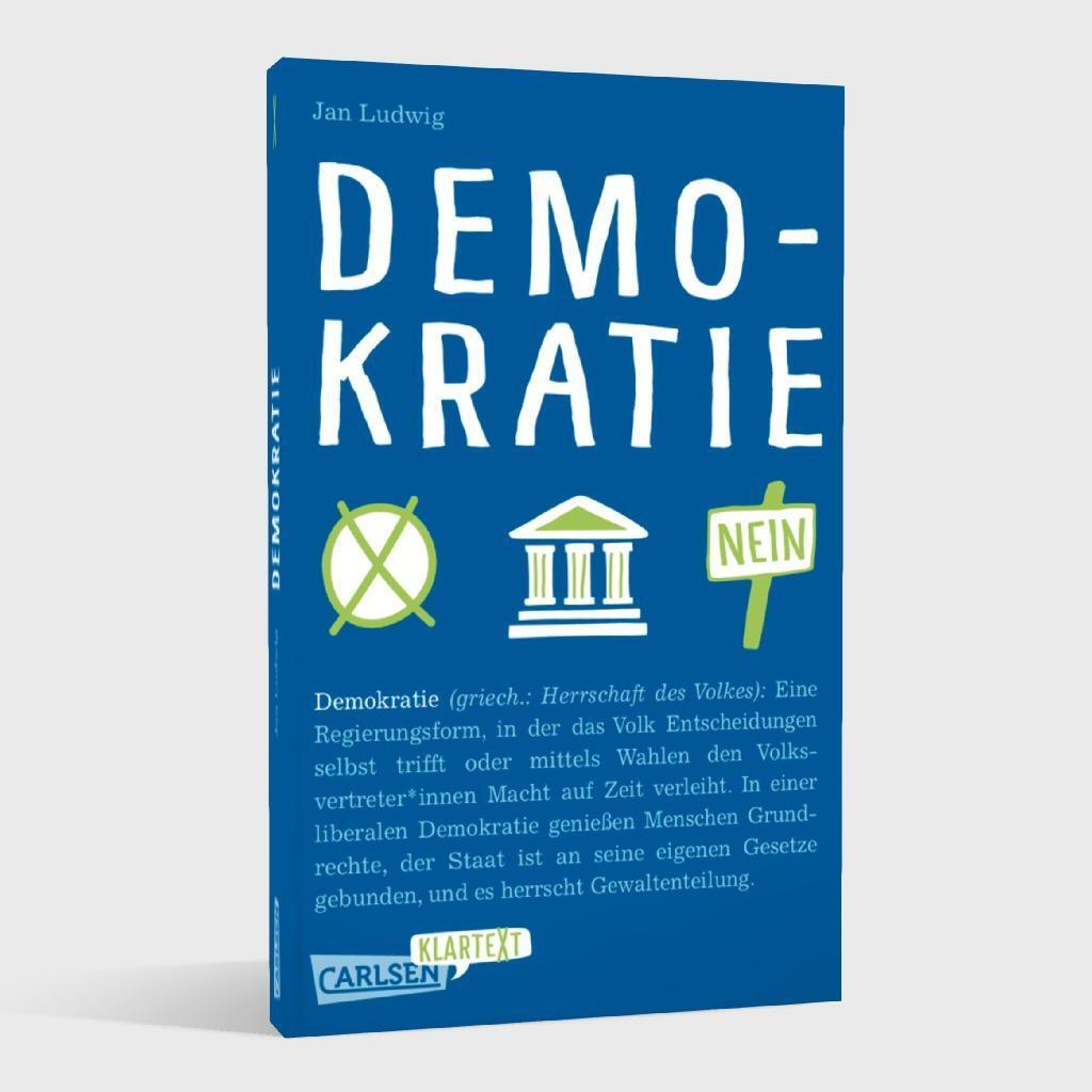 Bild: 9783551321862 | Carlsen Klartext: Demokratie | Jan Ludwig | Taschenbuch | 240 S.