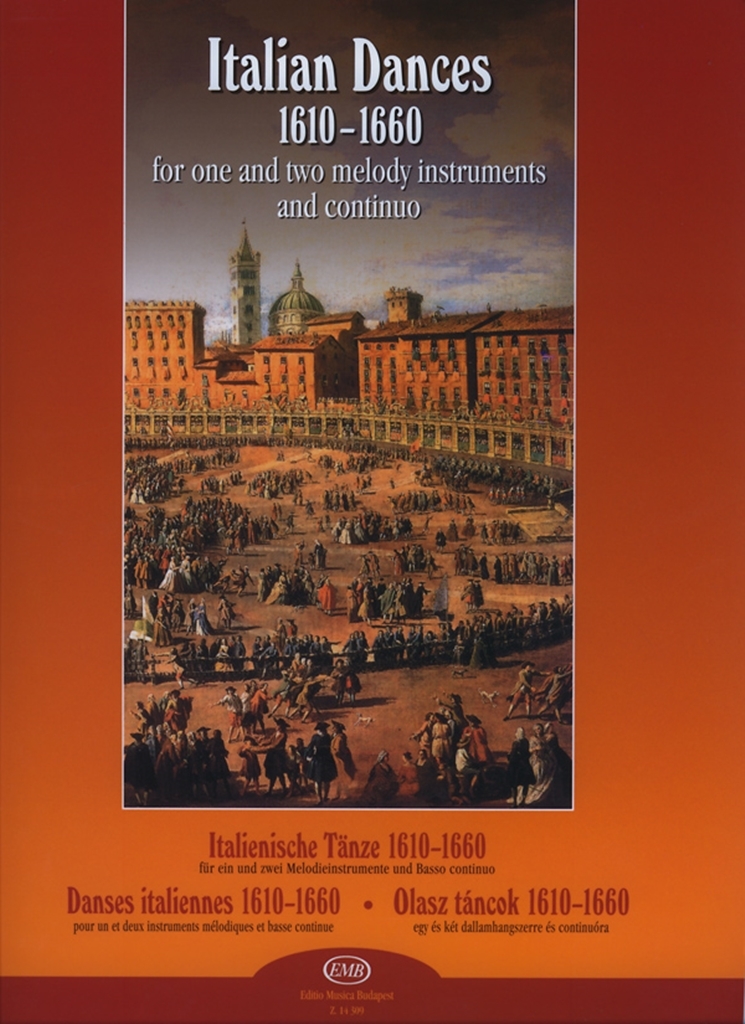 Cover: 9790080143094 | Italian Dances 1610-1660 for 1-2 melody instruments and bc | Buch