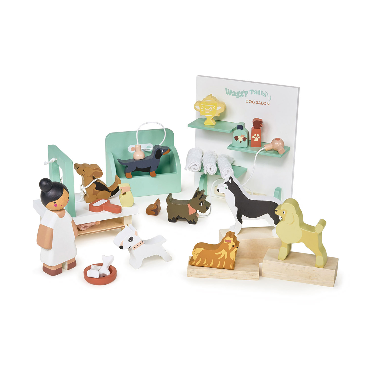 Cover: 191856081685 | Hundesalon Waggy Tails | 7508168 | 2024 | TENDERLEAFTOYS