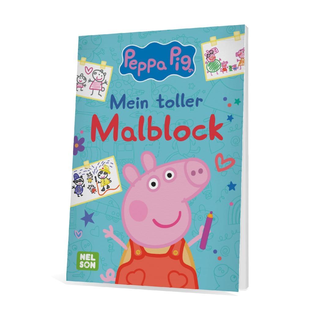 Bild: 9783845122496 | Peppa Wutz Ausmalbilder: Mein toller Malblock | Taschenbuch | Block