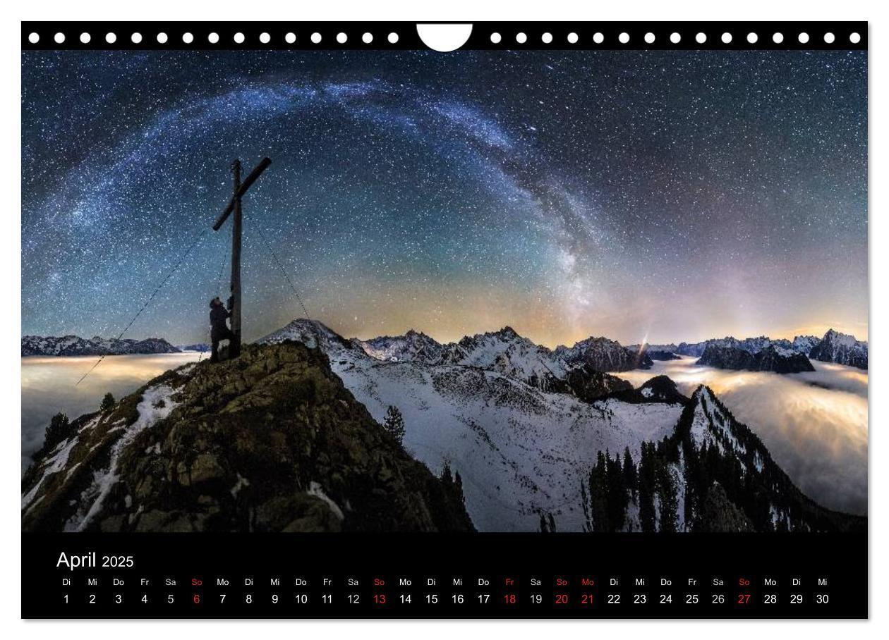 Bild: 9783435567836 | Sternensucher - Landschaft unter Sternen (Wandkalender 2025 DIN A4...