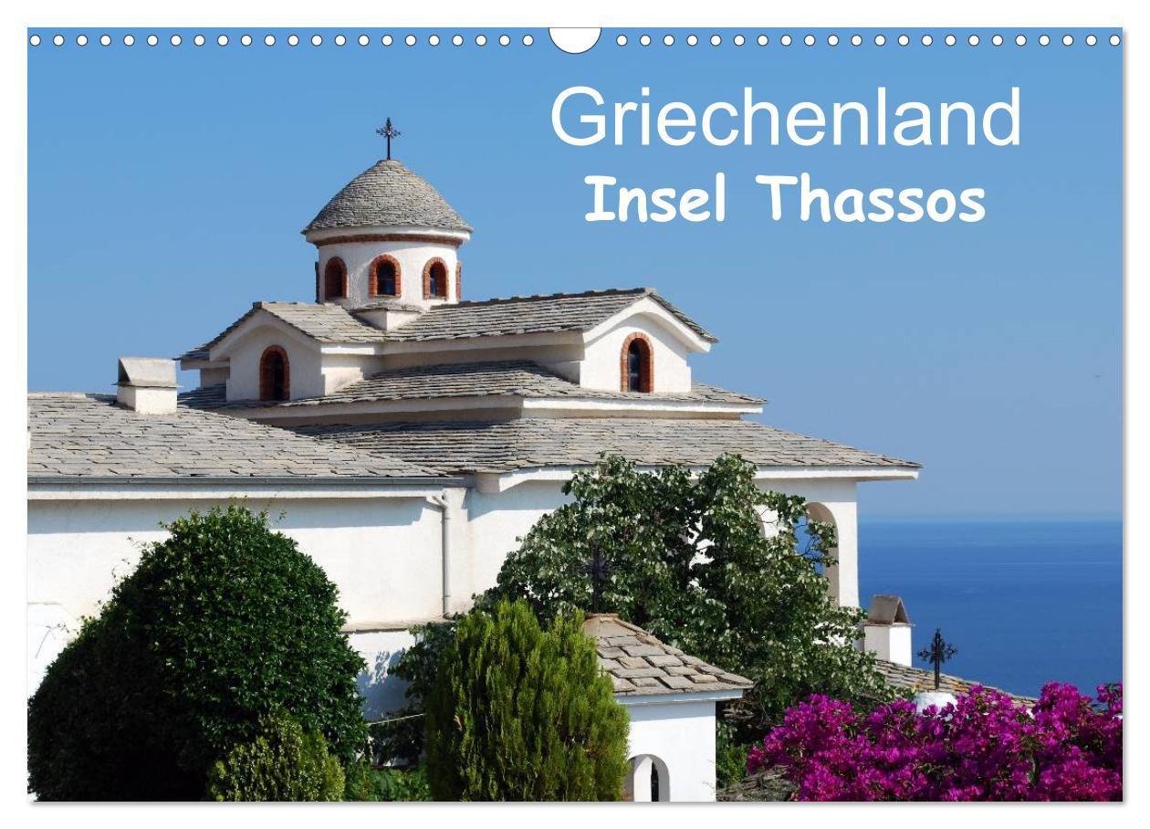 Cover: 9783435804917 | Griechenland - Insel Thassos (Wandkalender 2025 DIN A3 quer),...