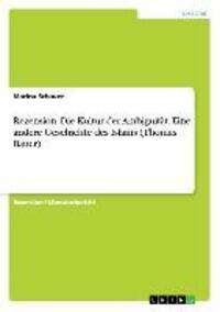 Cover: 9783656501305 | Rezension: Die Kultur der Ambiguität. Eine andere Geschichte des...