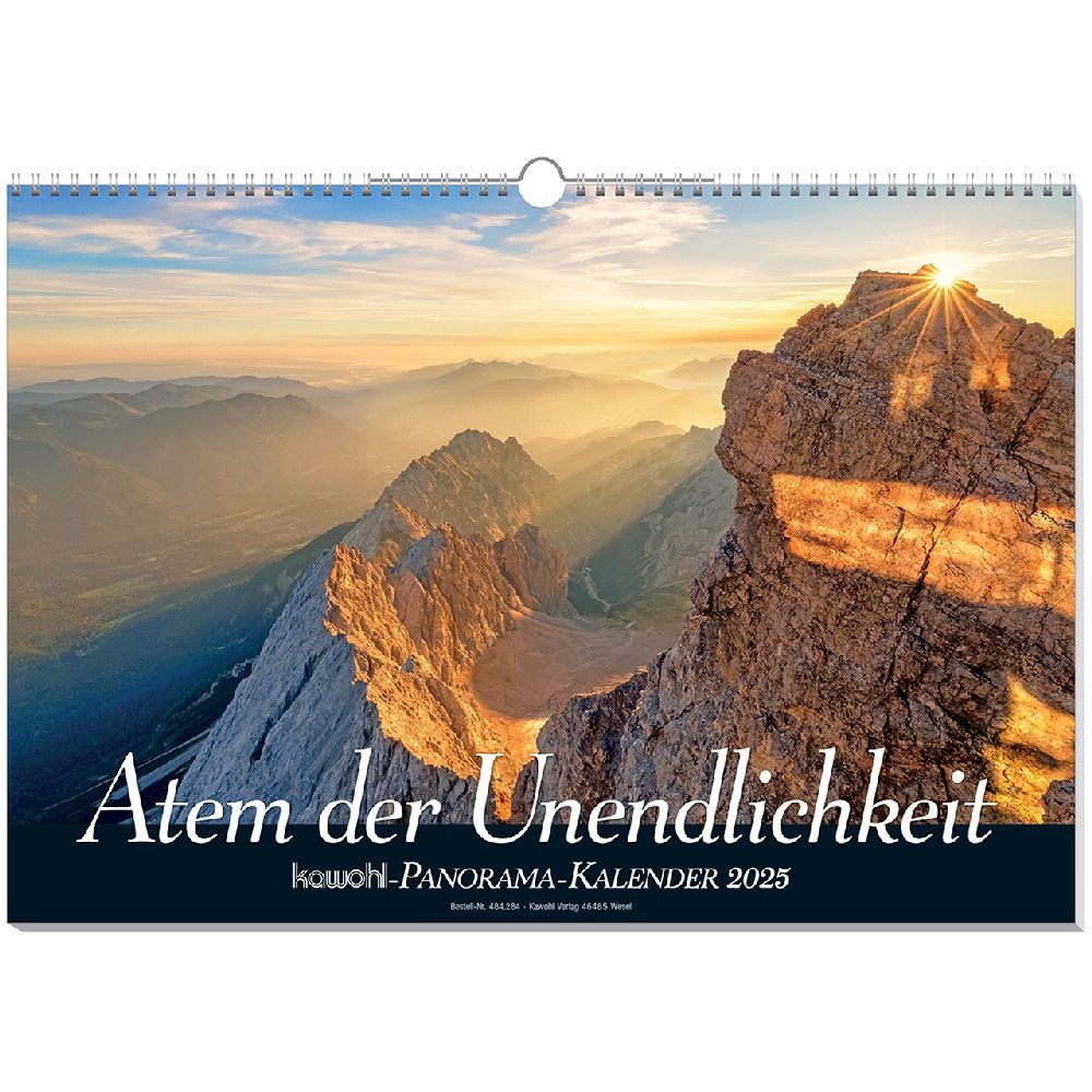 Cover: 9783754828458 | Atem der Unendlichkeit 2025 | Panorama-Kalender | Kalender | 14 S.