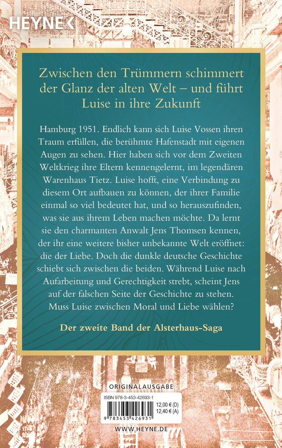 Bild: 9783453426931 | Alsterflimmern. Luises Rückkehr | Roman | Susanne Rubin | Taschenbuch