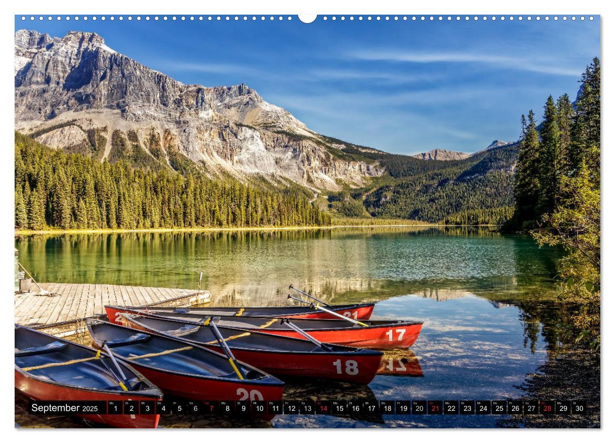 Bild: 9783435831999 | West-Kanada (Wandkalender 2025 DIN A2 quer), CALVENDO Monatskalender