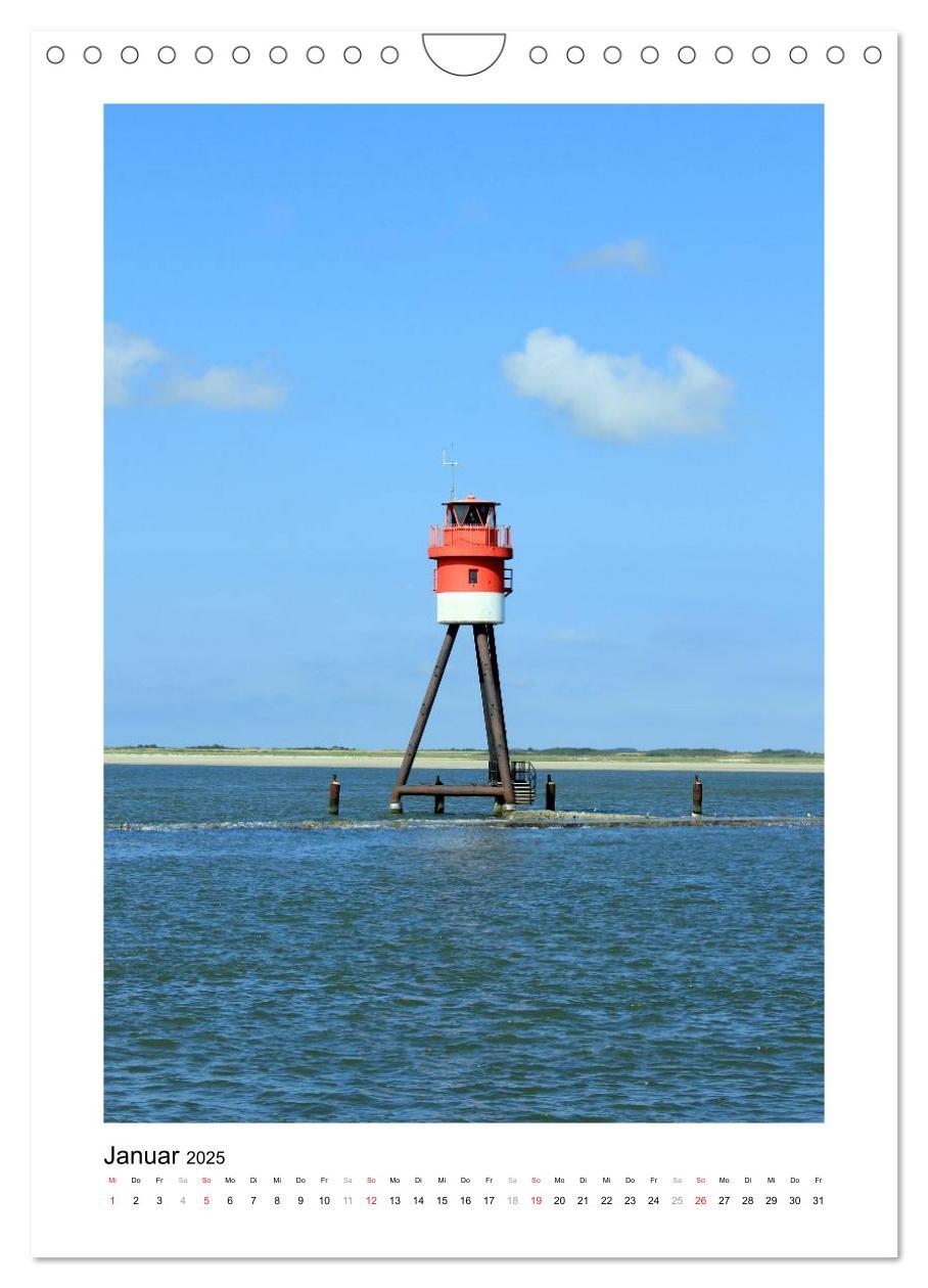 Bild: 9783457028391 | Borkum - Inselträume an der Nordsee (Wandkalender 2025 DIN A4...