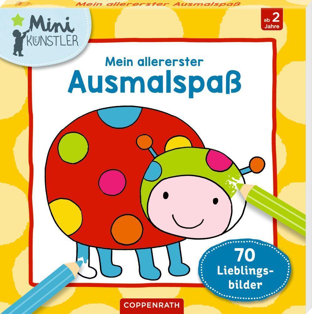 Cover: 9783649671640 | Mein allererster Ausmalspaß | 70 Lieblingsbilder | Maike Taddicken