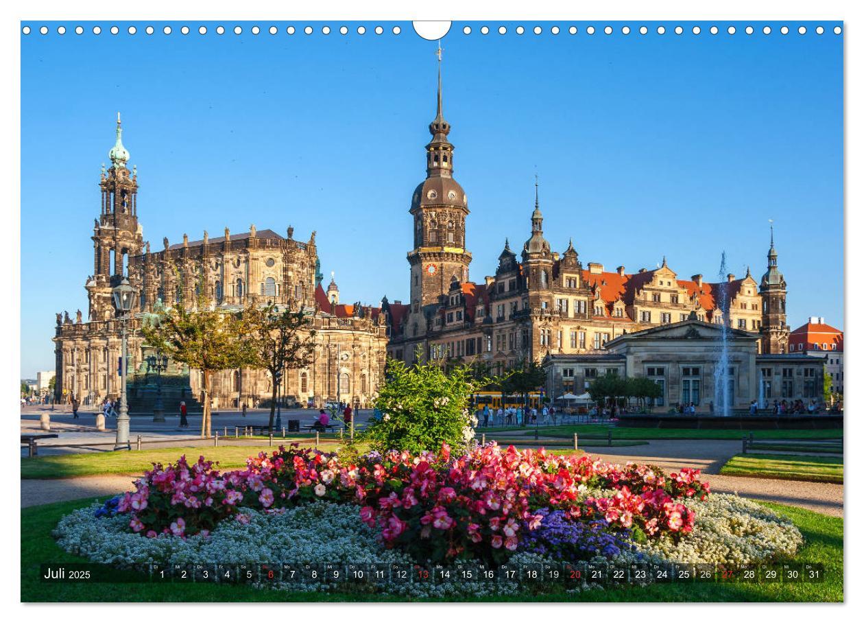 Bild: 9783435712809 | Dresden, ein Jahr an der Elbe (Wandkalender 2025 DIN A3 quer),...