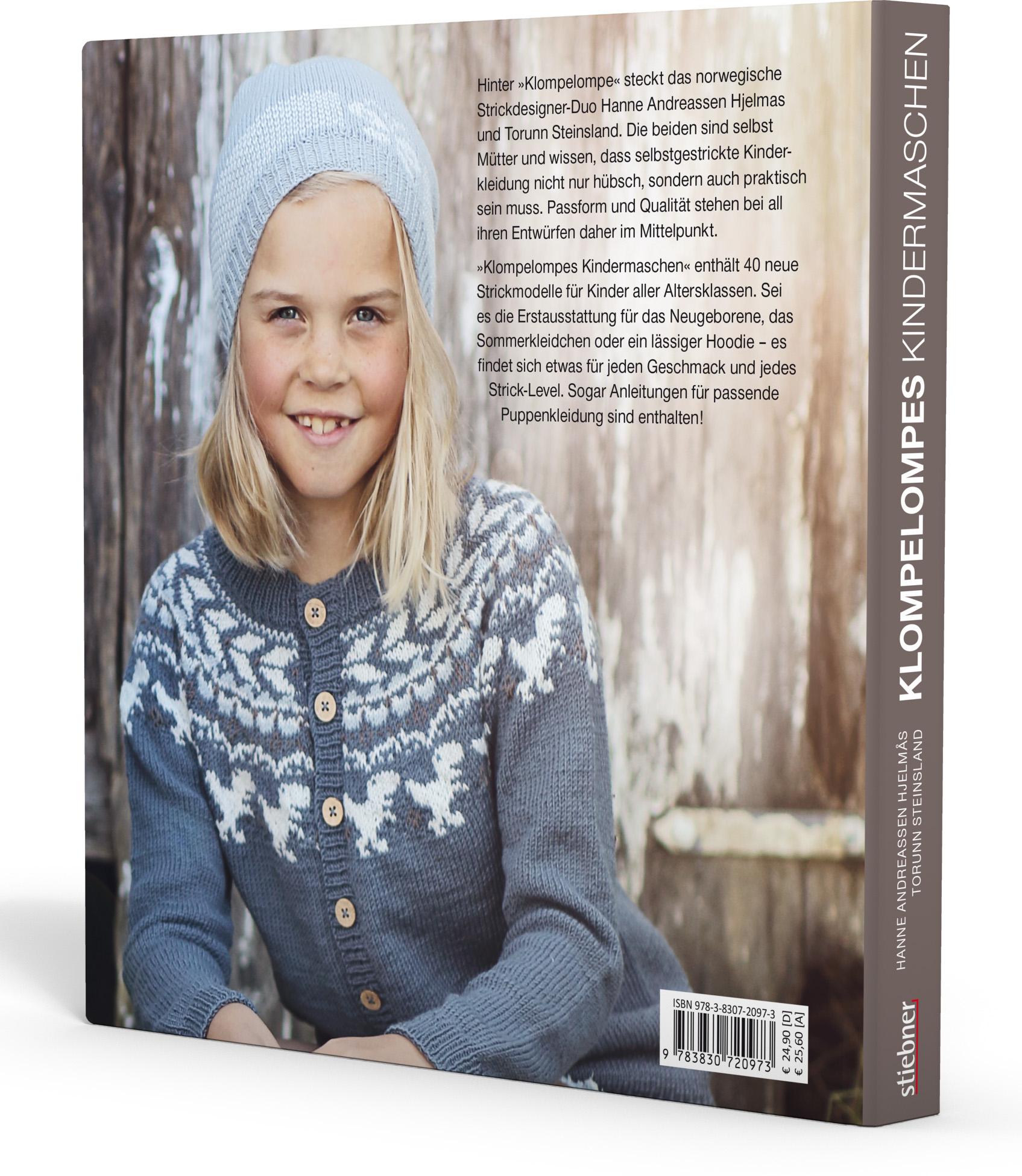 Rückseite: 9783830720973 | Klompelompes Kindermaschen | Hanne Andreassen Hjelmas (u. a.) | Buch