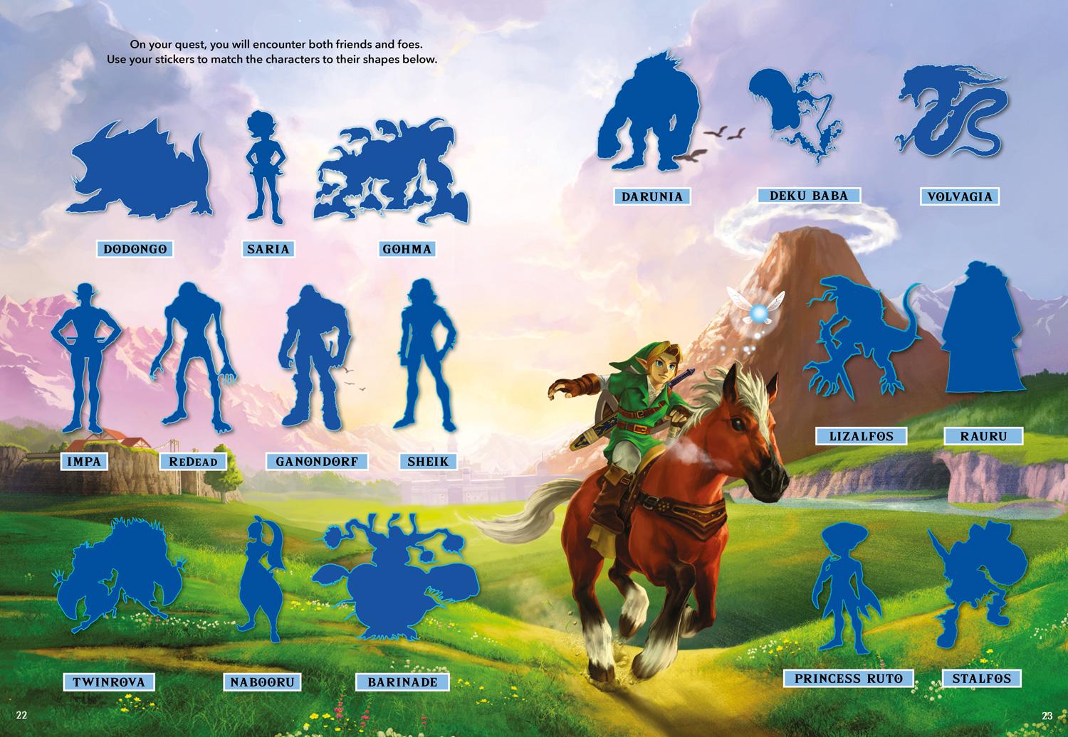 Bild: 9780008639938 | The Legend of Zelda Official Sticker Book | Nintendo | Taschenbuch