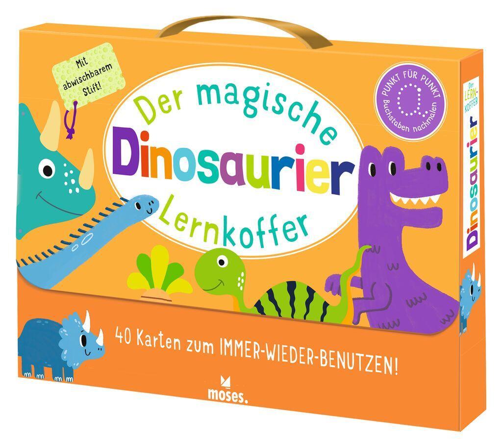 Cover: 9783964552419 | Der magische Lernkoffer Dinosaurer | Moses. | Taschenbuch | XL | 2022