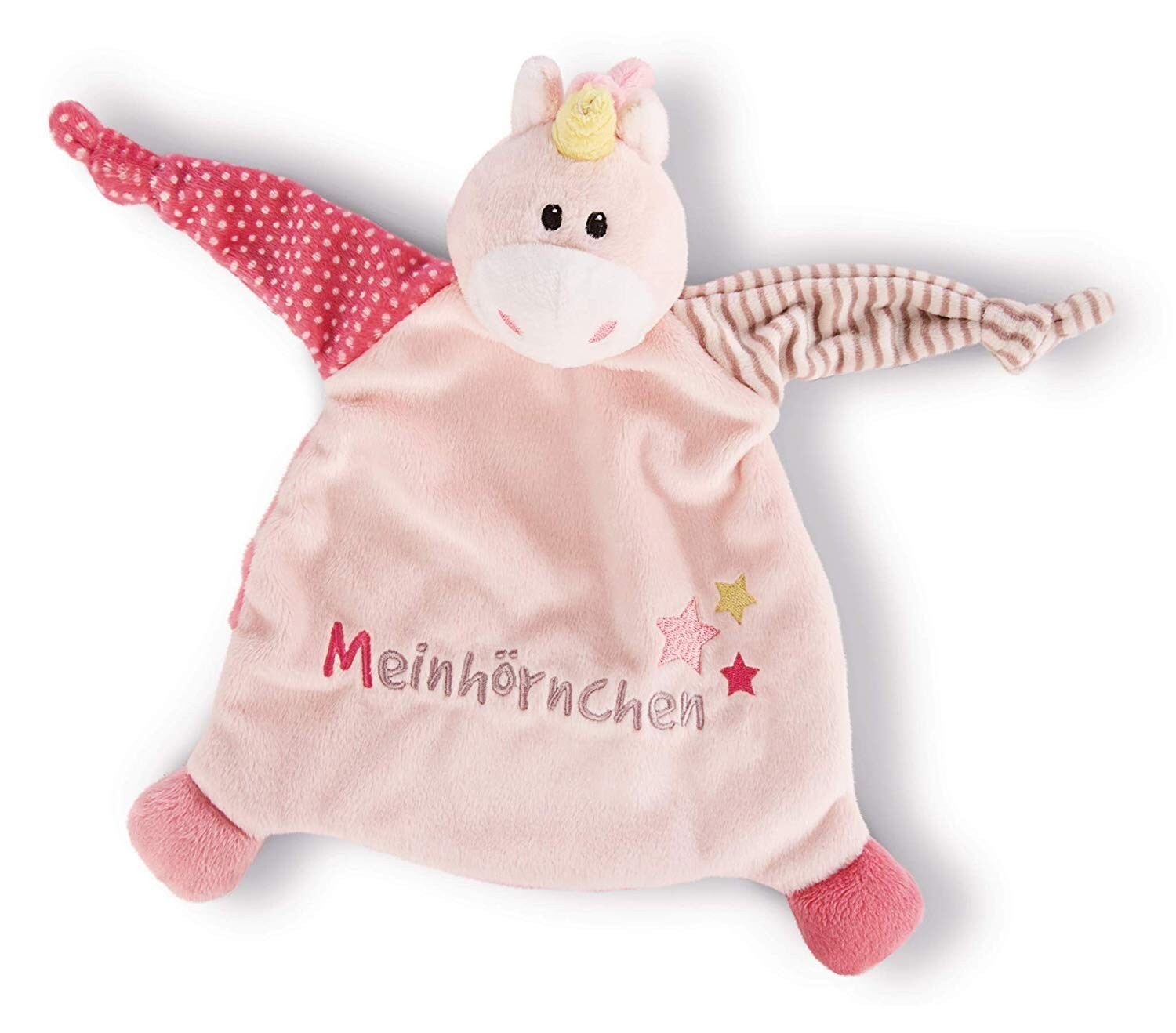 Cover: 4012390436587 | Nici 43658 Schmusetuch Einhorn Stupsi Meinhörnchen | My First NICI