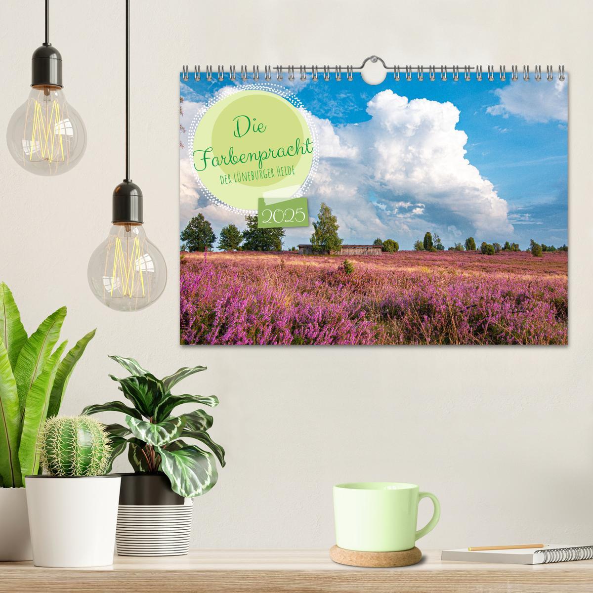 Bild: 9783383984419 | Die Farbenpracht der Lüneburger Heide (Wandkalender 2025 DIN A4...